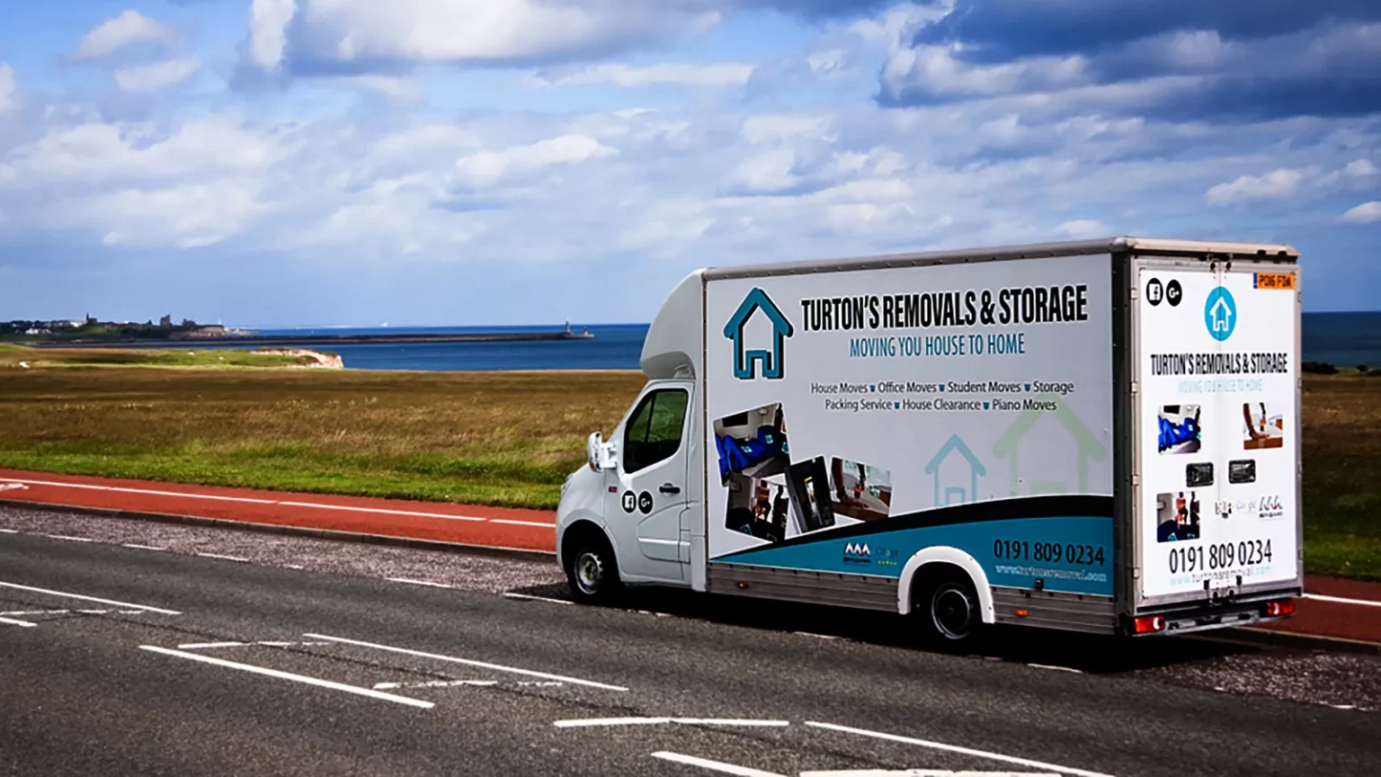 turtons removal van moving homes across the north east